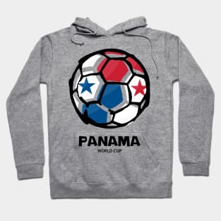 Panama Football Country Flag Hoodie